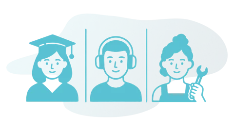 Illustration: das Expertenteam